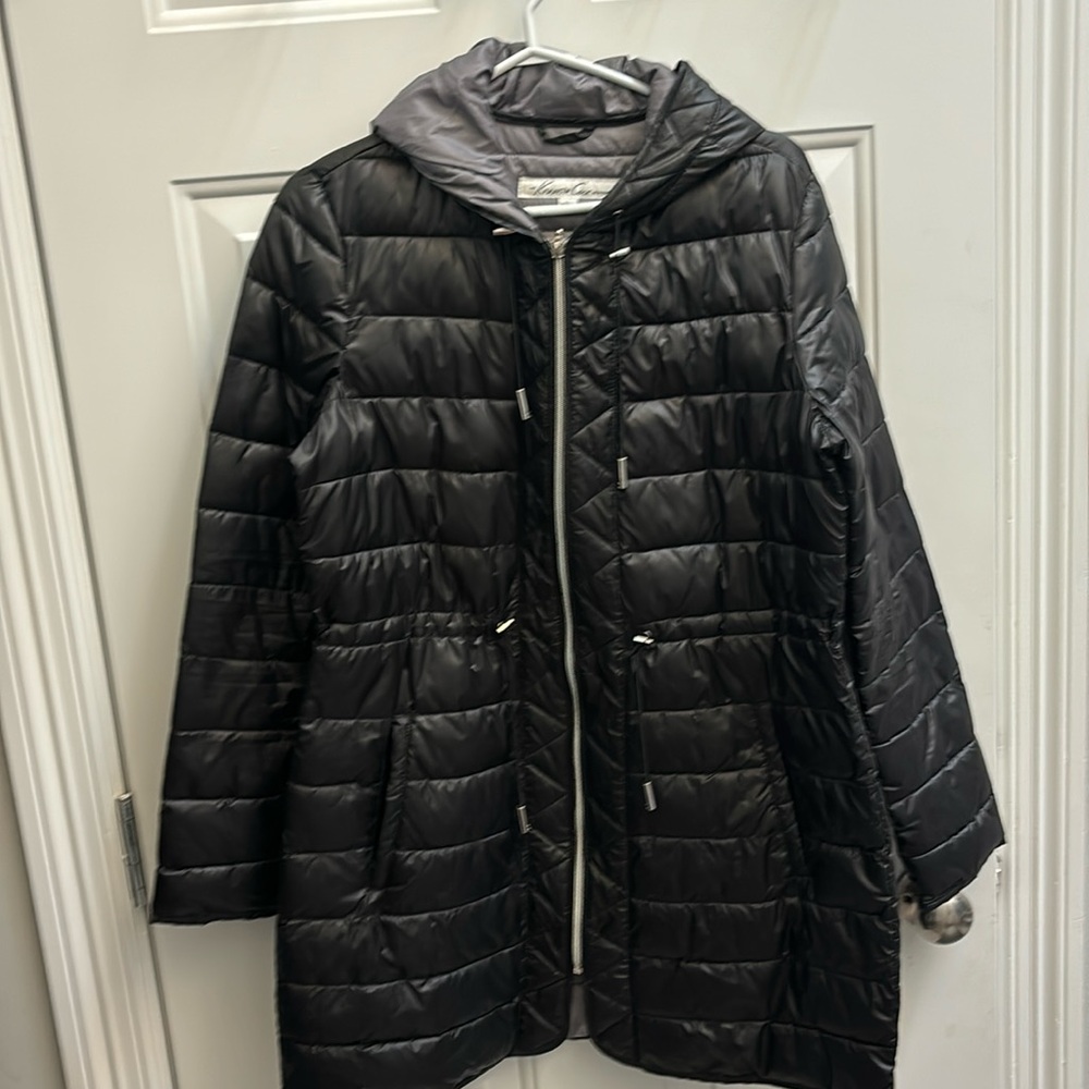 Kenneth cole black puffer style jacket